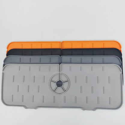 Porta spugna silicone antigoccia per lavello cucina - tappetino paraschizzi