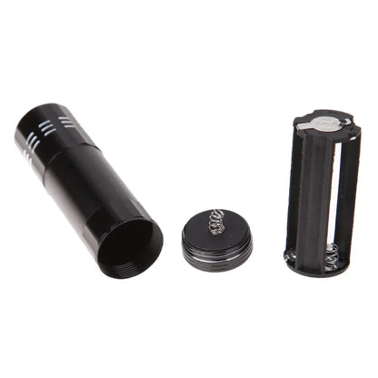 Torcia UV 395nm 9-12LED tascabile Blacklight rileva urine cane macchie cimici