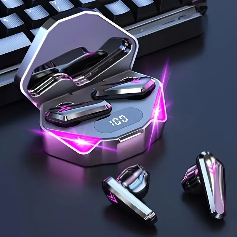 Auricolari Bluetooth TWS X15 - Cuffie Gaming con Display LED e Microfono