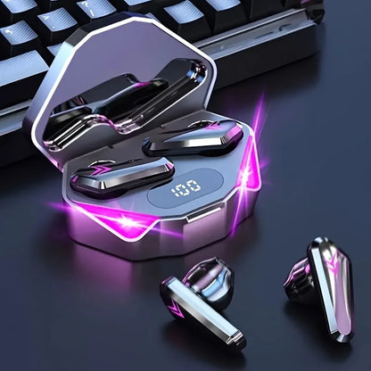 Auricolari Bluetooth TWS X15 - Cuffie Gaming con Display LED e Microfono