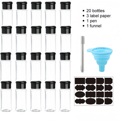 Set Barattoli Spezie Sale e Pepe con Organizer da Cucina