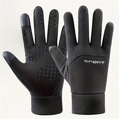 Guanti invernali trekking/ciclismo/sci impermeabili touchscreen per scaldamani
