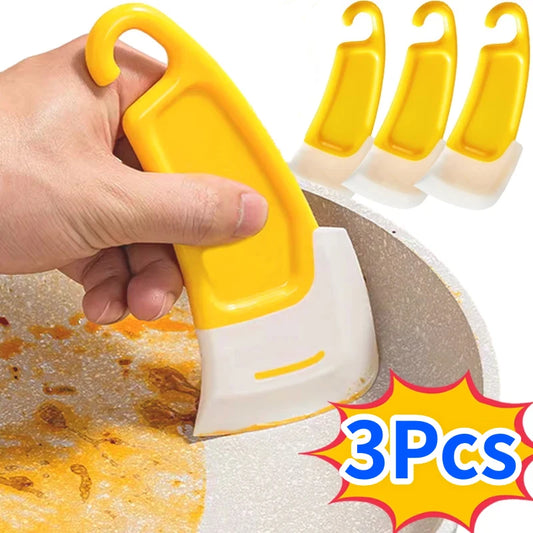 Raschietto Morbido Silicone Pulizia Cucina Anti-Graffio per Pentole e Padelle