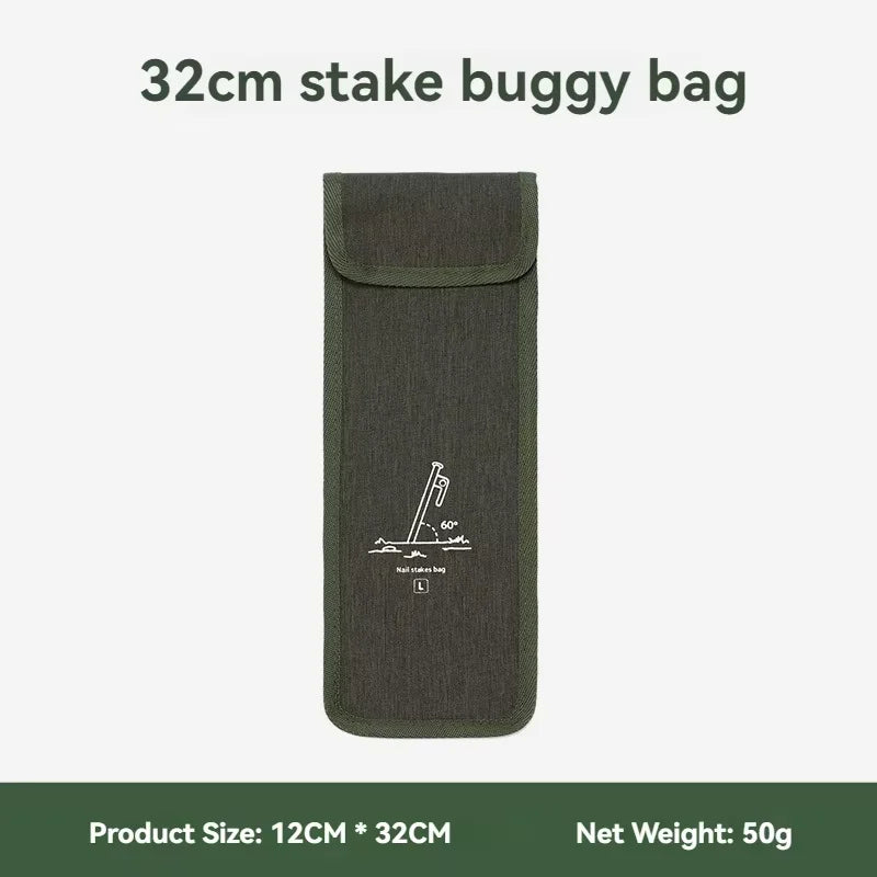 Borsa porta picchetti tenda/chiodi campeggio Oxford resistente grande