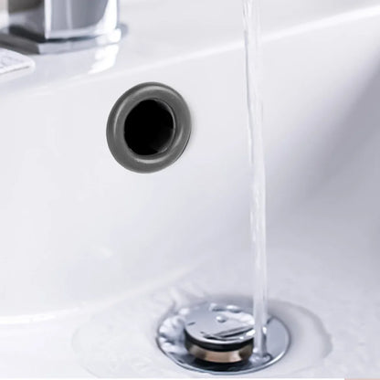Tappo Scarico Lavabo Universale in Plastica - Set 4 Pezzi, Accessori Bagno