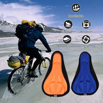 Coprisella bici MTB 3D Imbottito Traspirante Universale Antiscivolo Morbido
