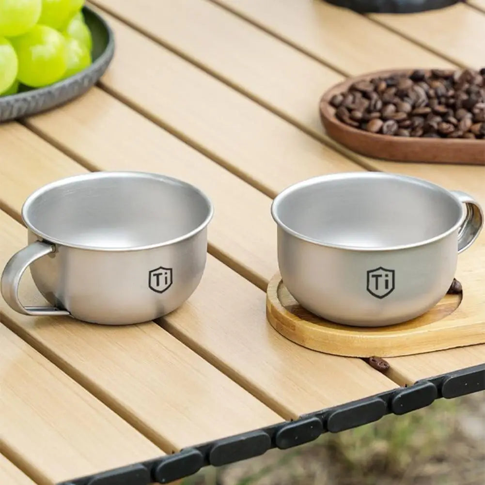 Mini tazza da campeggio portatile per caffè tè acqua 80/220 ml
