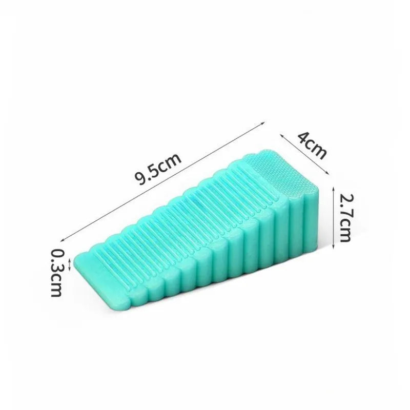 Fermaporta cuneo in silicone antiscivolo blocca porta casa ufficio