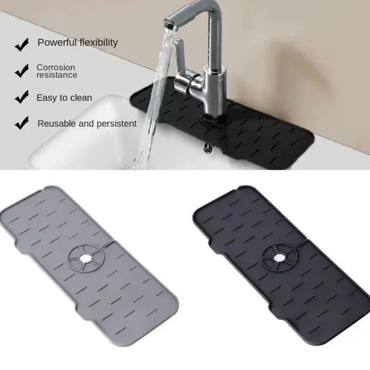 Porta spugna silicone antigoccia per lavello cucina - tappetino paraschizzi