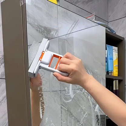 Mocio Multiuso Estensibile Telescopico con Panno Microfibra - Cucina/Bagno/Auto