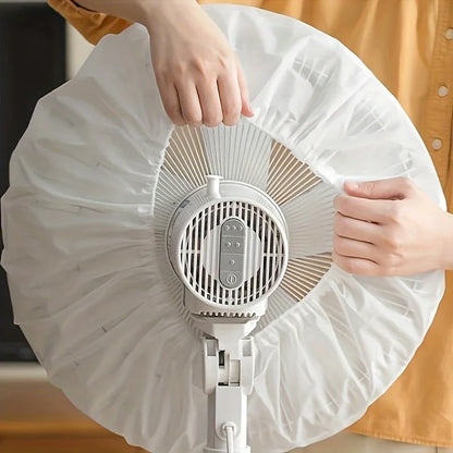 Copri ventilatore tondo impermeabile antipolvere 1 pz elastico universale