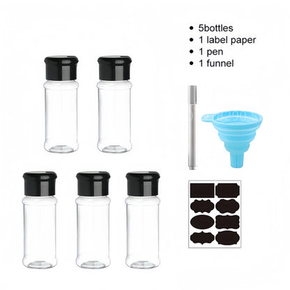 Set Barattoli Spezie Sale e Pepe con Organizer da Cucina