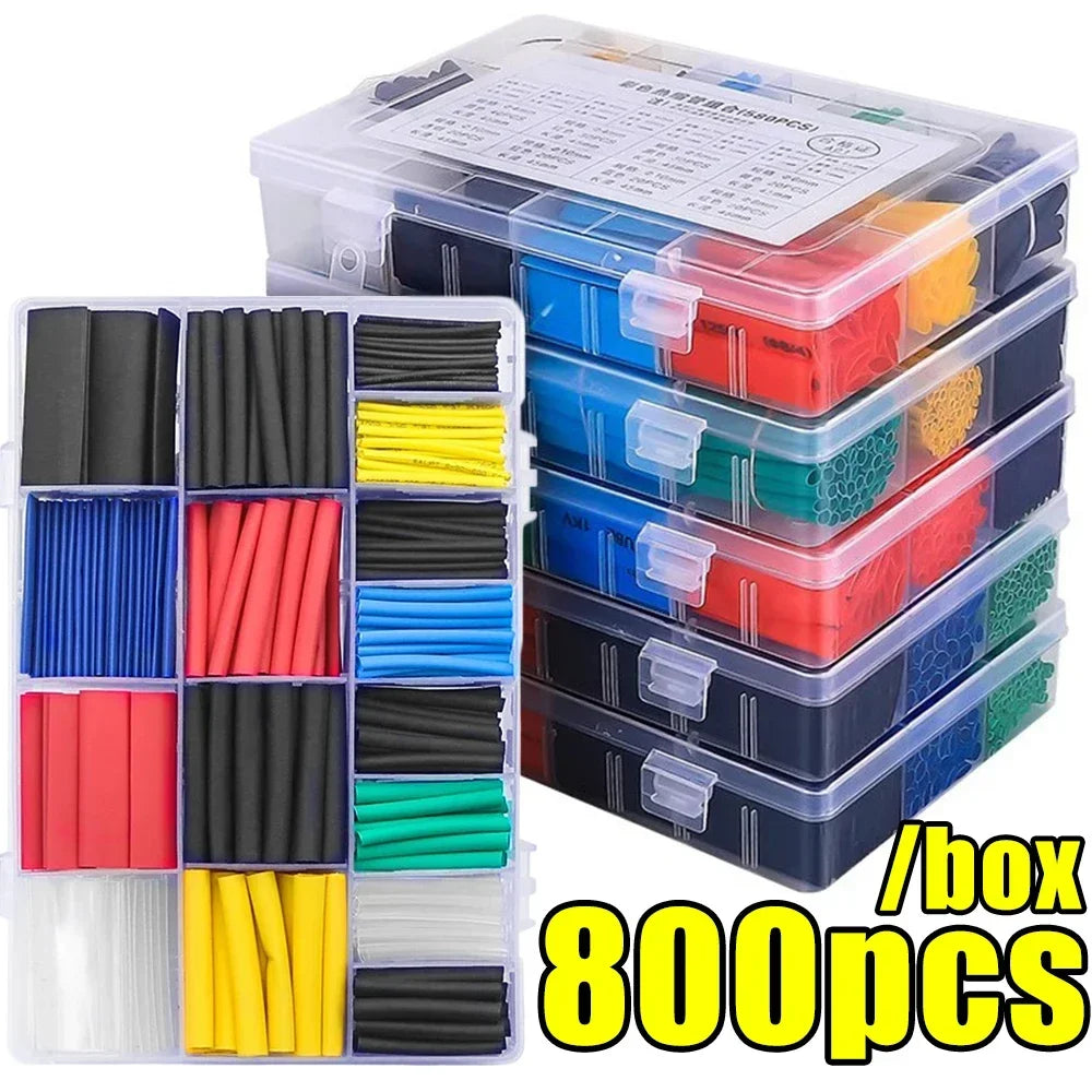 Tubo Termorestringente 5m Kit Isolante Cavi Elettrici Termoretraibile