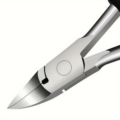 Tagliaunghie professionale acciaio inox concavo per unghie spesse e incarnite