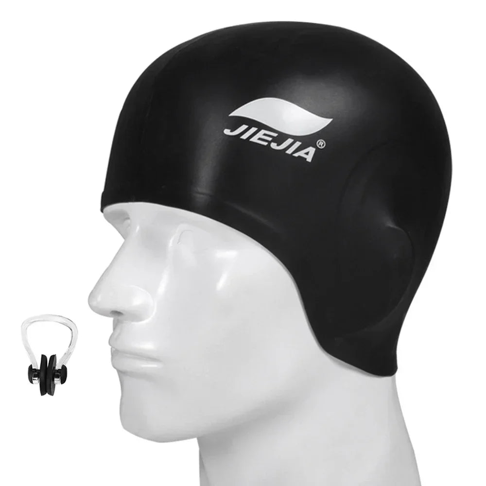 Cuffia Nuoto Silicone Protezione Orecchie Taglia Unica Unisex