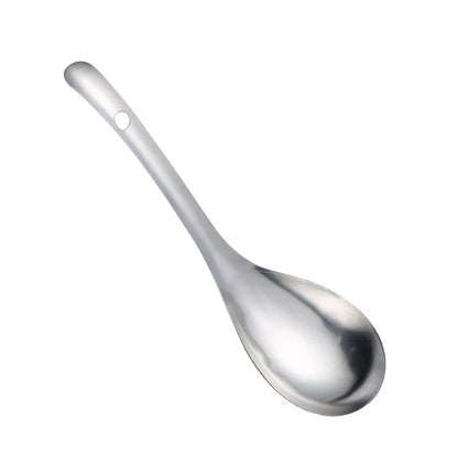 Cucchiaio forato in Acciaio Inox per Salsa e Caviale - Utensile da Cucina