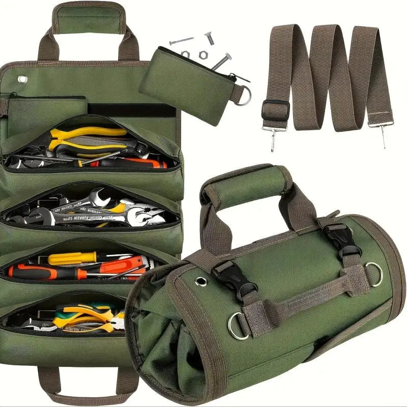 Borsa Porta Utensili Professionale Multi Tasche Porta Attrezzi Da Lavoro