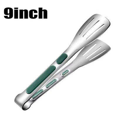 Pinze Cucina Inox Antiscivolo 1pz - Multifunzione per Carne Insalata Grill