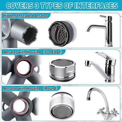 Estrattore Aeratore Rubinetto 10-in-1 Chiave Universale Multifunzione