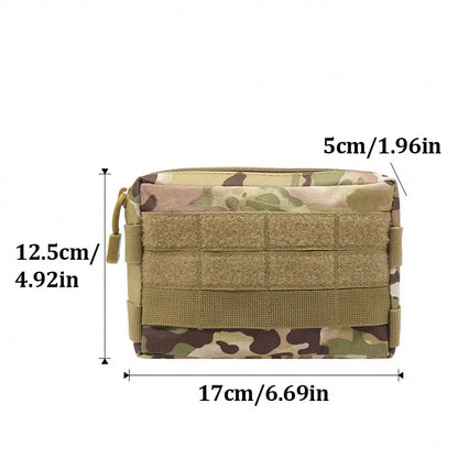 Marsupio tattico Molle EDC da cintura porta cellulare nylon uomo outdoor