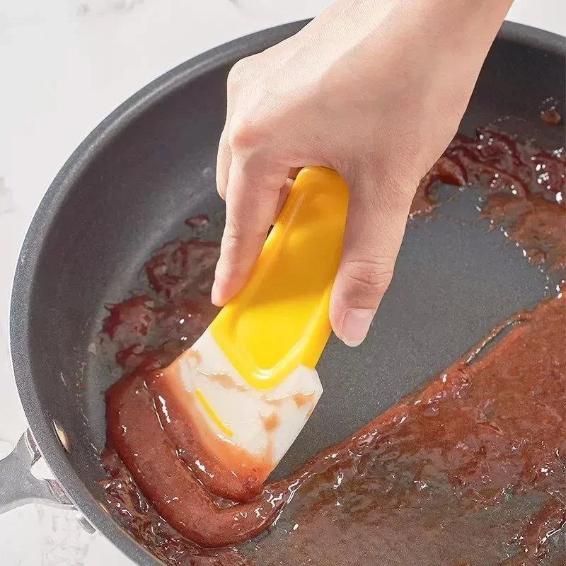 Raschietto Morbido Silicone Pulizia Cucina Anti-Graffio per Pentole e Padelle