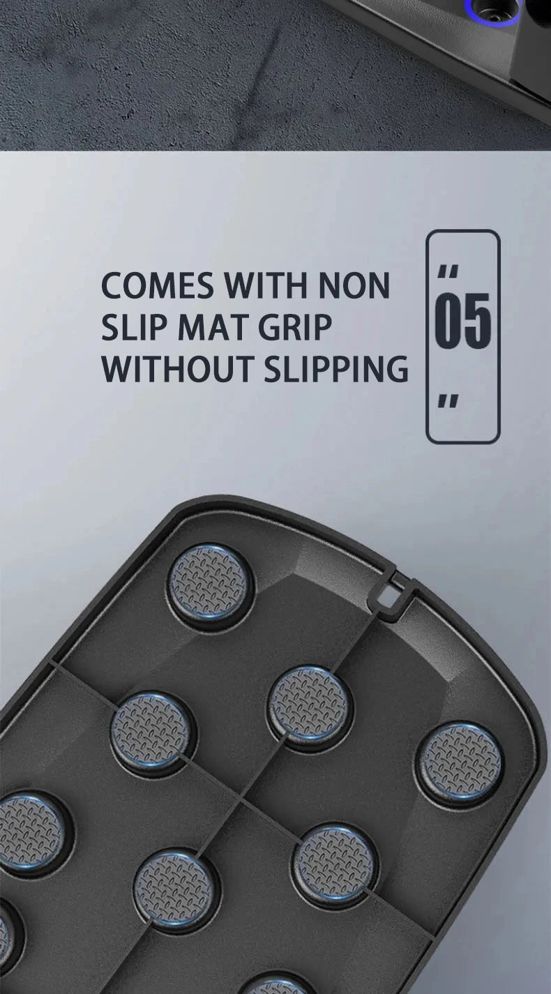 Push Up Board Portatile 8 Posizioni con Maniglie - Piegamenti Petto Braccia
