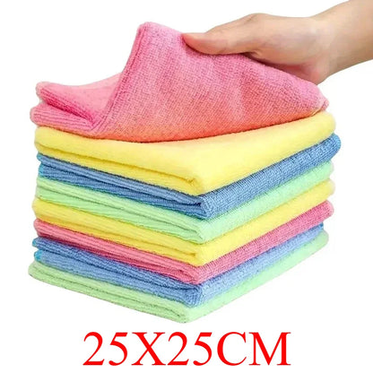 Panni Microfibra Premium Set 3/5/10/20pz - Pulizia Auto & Casa Assorbenti