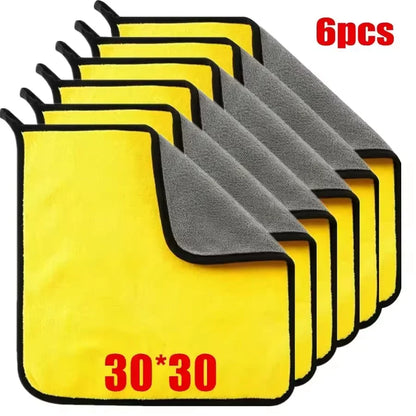 Panni microfibra auto 30x60 cm pz 1/2/3/6/10 - asciugatura rapida no pelucchi