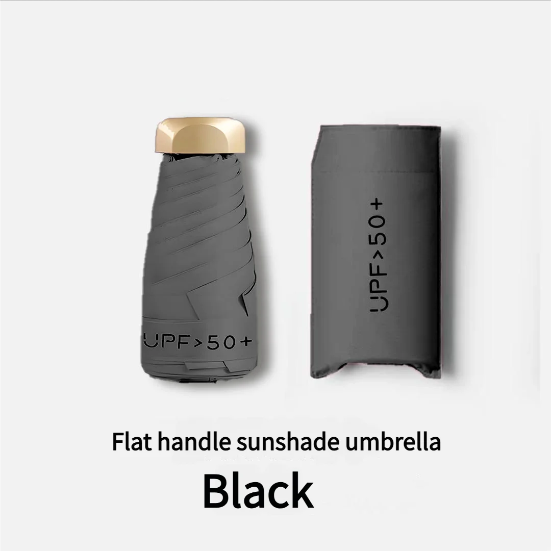Ombrello Pieghevole Tascabile Mini Antipioggia Anti-UV Antivento Compatto