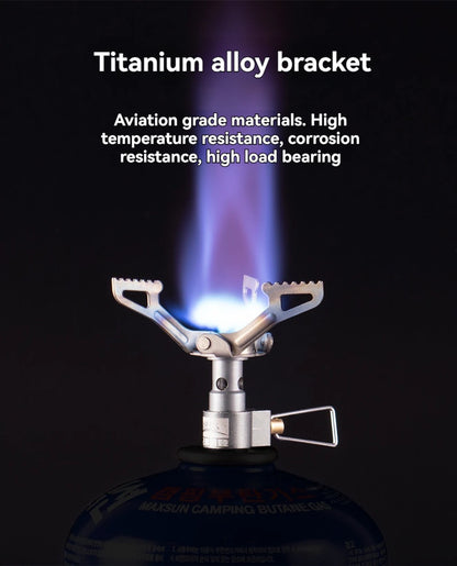 BRS-3000T Fornello a Gas Titanio 25g Portatile Ultra Leggero Campeggio