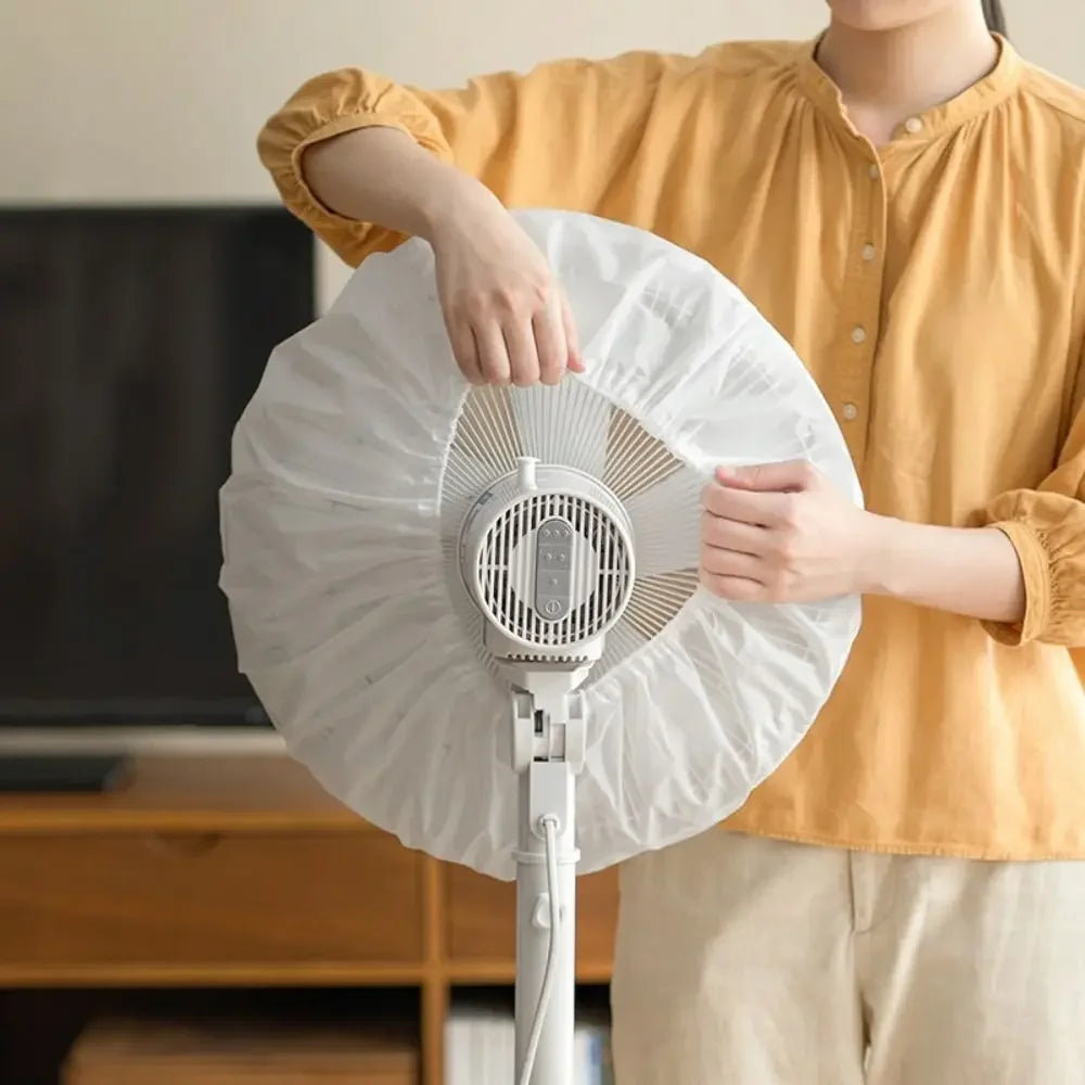Copri ventilatore tondo impermeabile antipolvere 1 pz elastico universale