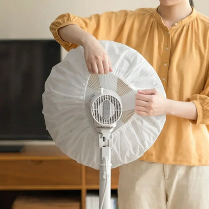 Copri ventilatore tondo impermeabile antipolvere 1 pz elastico universale