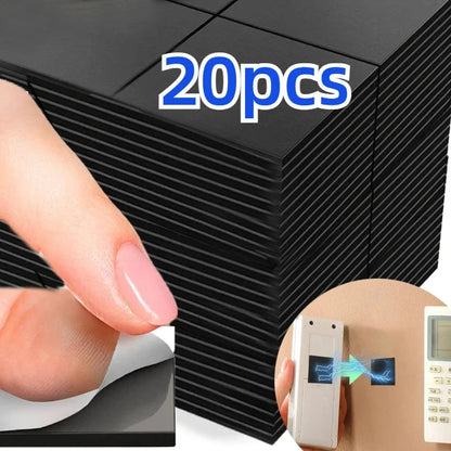 20 Pezzi Fogli Magnetici Autoadesivi Quadrati Calamite per Frigorifero DIY