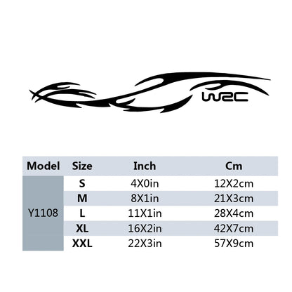 Adesivi Auto WRC USSR in Vinile - Kit Sticker Rally Tuning Decorazione