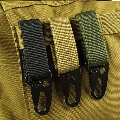 Moschettone Nylon Resistente Portachiavi per Zaino MOLLE Camping Escursionismo