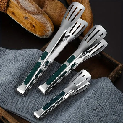 Pinze Cucina Inox Antiscivolo 1pz - Multifunzione per Carne Insalata Grill
