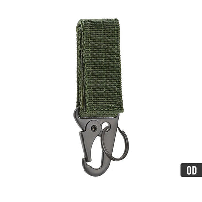 Moschettone Nylon Resistente Portachiavi per Zaino MOLLE Camping Escursionismo