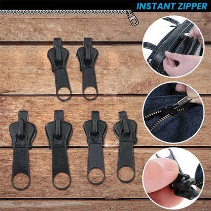 Kit Riparazione Cerniera Lampo Universale 3 Misure - Cursore Sostitutivo
