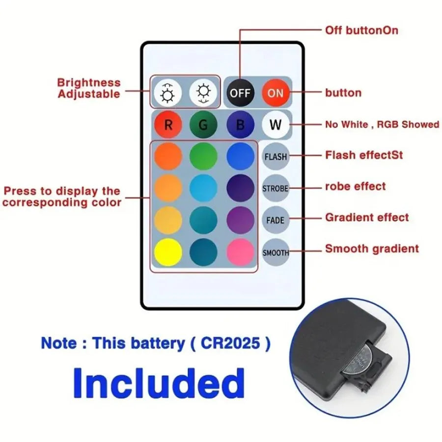 Striscia LED RGB 5050 Bluetooth - APP e Telecomando Flessibile