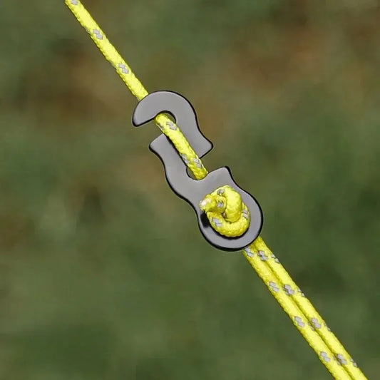 Kit 10 pz tenditori a S regolabili per cordino tenda campeggio outdoor