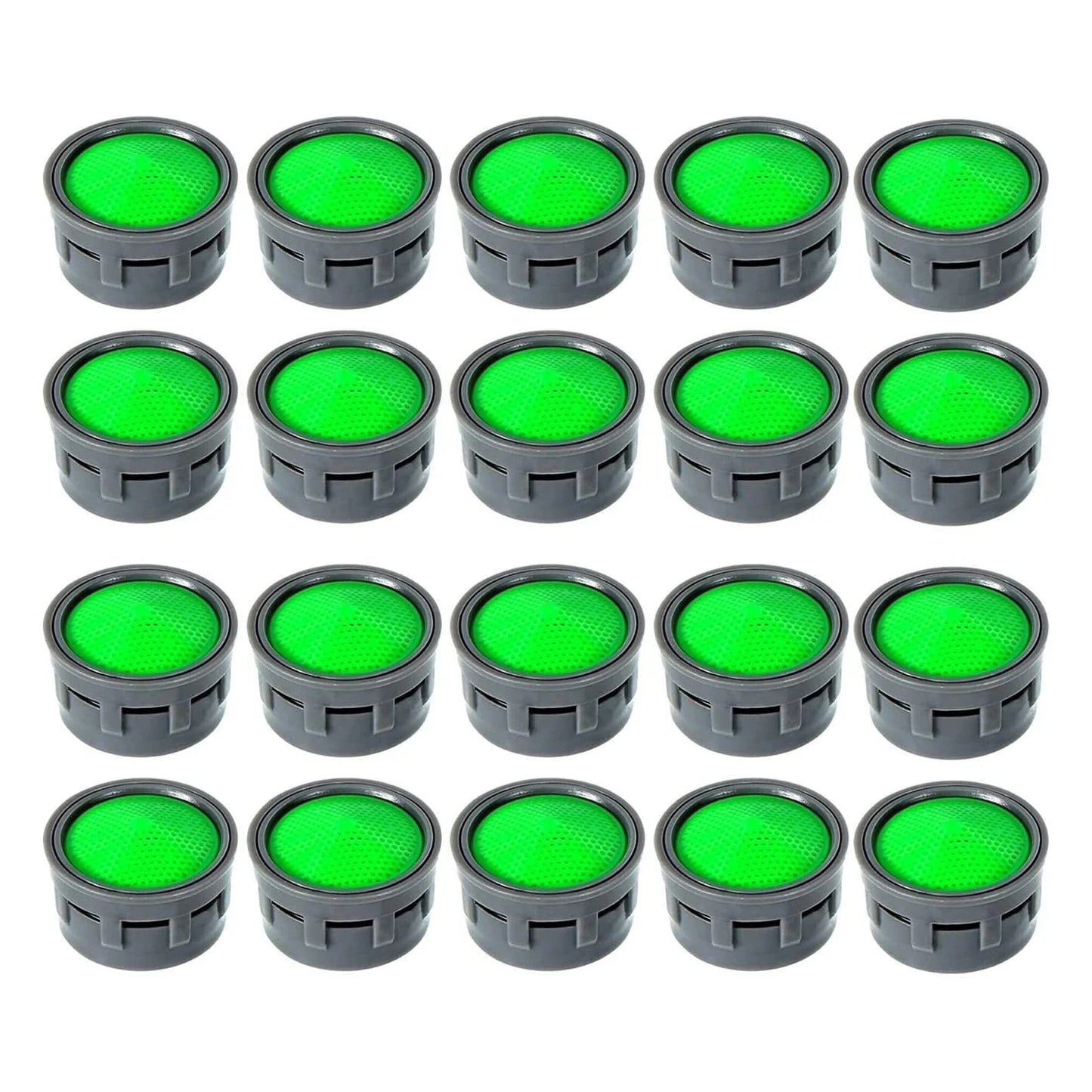 20pz Aeratore per Rubinetto Universale Ricambio Antischizzo Risparmio Acqua