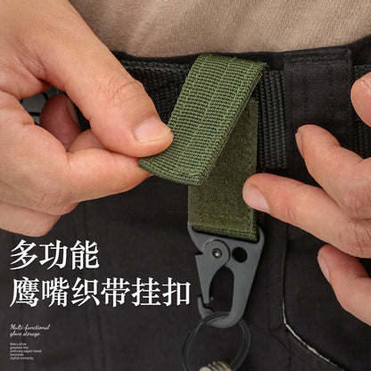 Moschettone Nylon Resistente Portachiavi per Zaino MOLLE Camping Escursionismo