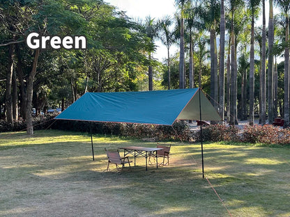 Telo Tarp Impermeabile Ultralight Tendalino Campeggio Trekking Spiaggia