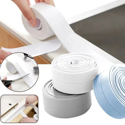 Nastro sigillante autoadesivo PVC impermeabile - cucina bagno doccia lavello