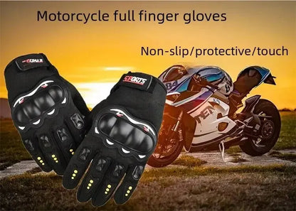 Guanti moto uomo integrali touchscreen offroad enduro protezione anticaduta