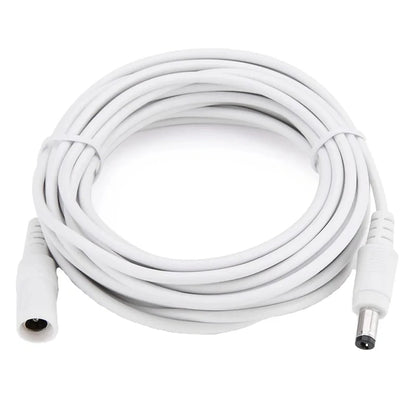 Cavo prolunga alimentazione DC 12V 5.5x2.1mm maschio/femmina per CCTV/WiFi