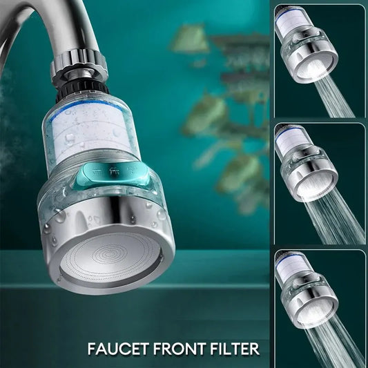 Filtro per Rubinetto Universale 360° Girevole - Purificatore Acqua Cucina/Bagno