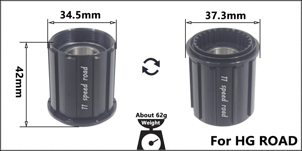Corpetto ruota libera DT Swiss 240/350 MTB/Strada compatibile 8-12v Shimano HG