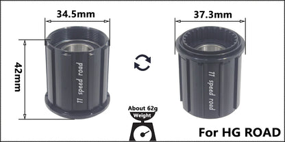 Corpetto ruota libera DT Swiss 240/350 MTB/Strada compatibile 8-12v Shimano HG