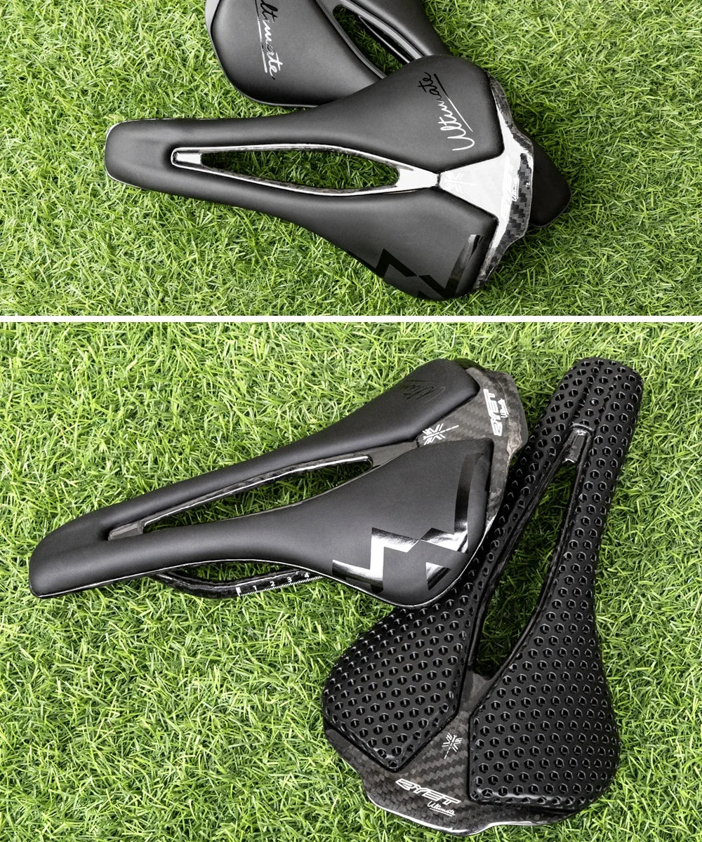 Sella bici RYET 3D Carbonio 120g 250x140mm MTB Gravel Road